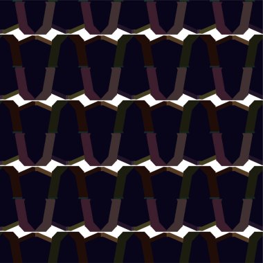 soyut geometrik dikişsiz desen, vektör illüstrasyonu