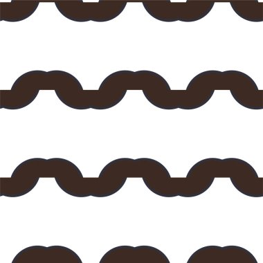 Geometrik soyut dikişsiz desen, vektör illüstrasyonu