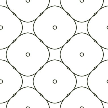 soyut geometrik dikişsiz desen, vektör illüstrasyonu