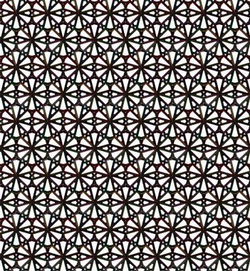 soyut geometrik dikişsiz desen, vektör illüstrasyonu