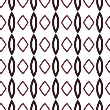 soyut geometrik dikişsiz desen, vektör illüstrasyonu