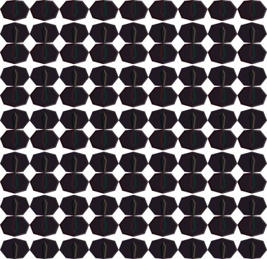 Geometrik soyut dikişsiz desen, vektör illüstrasyonu