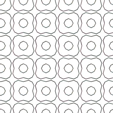 soyut geometrik dikişsiz desen, vektör illüstrasyonu 