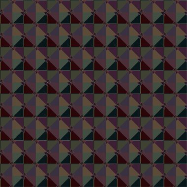 Geometrik soyut dikişsiz desen, vektör illüstrasyonu