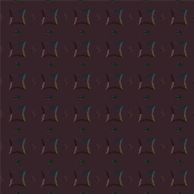 soyut geometrik dikişsiz desen, vektör illüstrasyonu