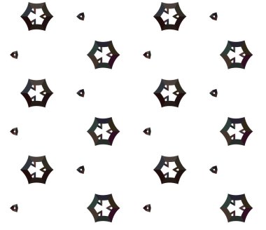 soyut geometrik dikişsiz desen, vektör illüstrasyonu