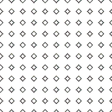 Geometrik soyut dikişsiz desen, vektör illüstrasyonu