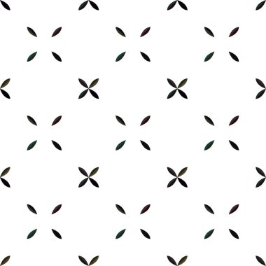 Geometrik soyut dikişsiz desen, vektör illüstrasyonu