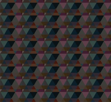 Geometrik soyut dikişsiz desen, vektör illüstrasyonu