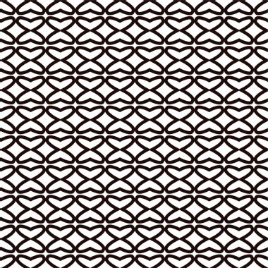 Geometrik soyut dikişsiz desen, vektör illüstrasyonu