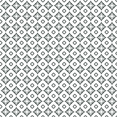 Geometrik soyut dikişsiz desen, vektör illüstrasyonu