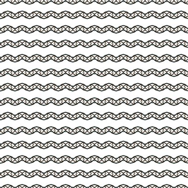 Geometrik soyut dikişsiz desen, vektör illüstrasyonu