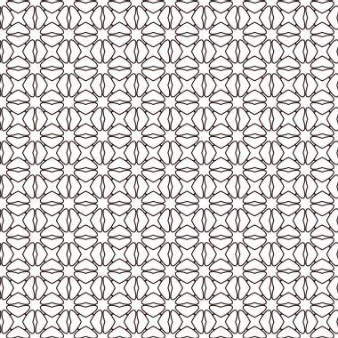 soyut geometrik dikişsiz desen, vektör illüstrasyonu 