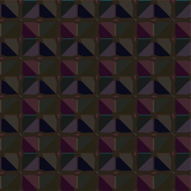 Geometrik soyut dikişsiz desen, vektör illüstrasyonu