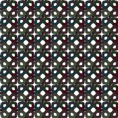 Geometrik soyut dikişsiz desen, vektör illüstrasyonu