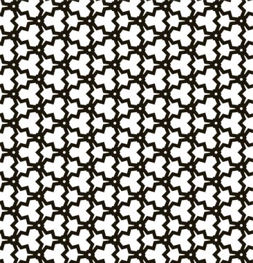 Geometrik soyut dikişsiz desen, vektör illüstrasyonu