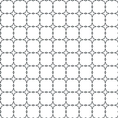 Geometrik soyut dikişsiz desen, vektör illüstrasyonu