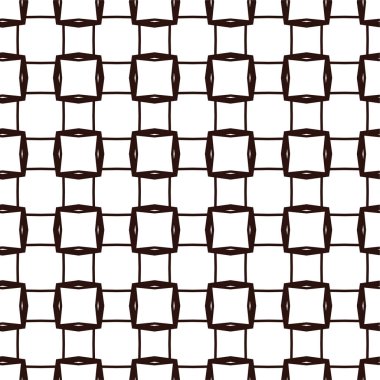 Geometrik soyut dikişsiz desen, vektör illüstrasyonu