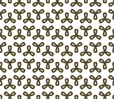 Geometrik soyut dikişsiz desen, vektör illüstrasyonu