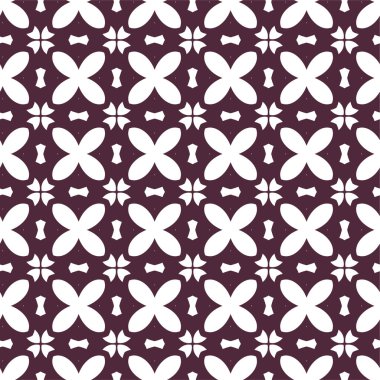 Geometrik soyut dikişsiz desen, vektör illüstrasyonu