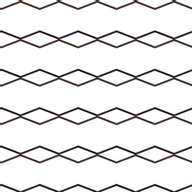 Geometrik soyut dikişsiz desen, vektör illüstrasyonu