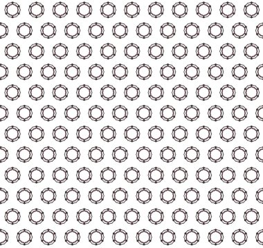 Geometrik soyut dikişsiz desen, vektör illüstrasyonu