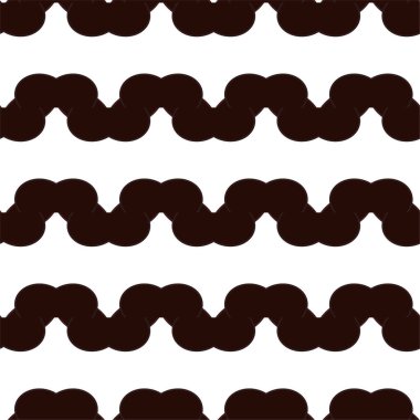 Geometrik soyut dikişsiz desen, vektör illüstrasyonu