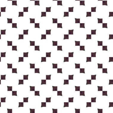 Geometrik soyut dikişsiz desen, vektör illüstrasyonu