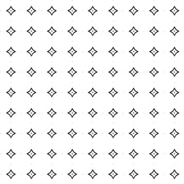 Geometrik soyut dikişsiz desen, vektör illüstrasyonu