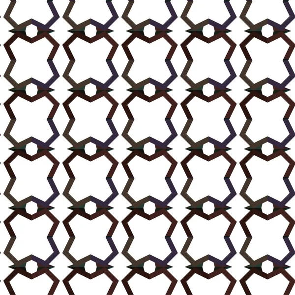 Modello Geometrico Astratto Senza Soluzione Continuità Illustrazione Vettoriale — Vettoriale Stock