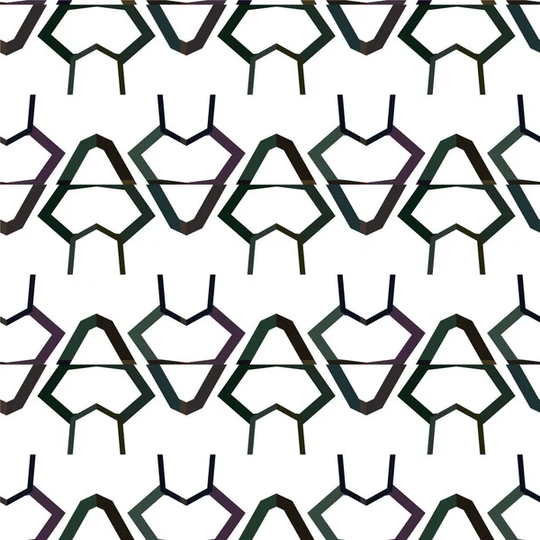 Modello Geometrico Astratto Senza Soluzione Continuità Illustrazione Vettoriale — Vettoriale Stock