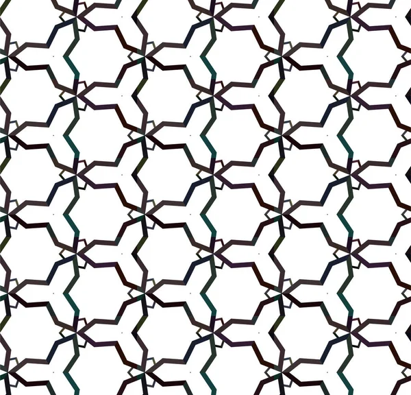 Resumo Padrão Geométrico Sem Costura Ilustração Vetorial — Vetor de Stock