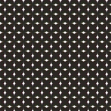 Geometrik soyut dikişsiz desen, vektör illüstrasyonu