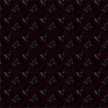 Geometrik soyut dikişsiz desen, vektör illüstrasyonu