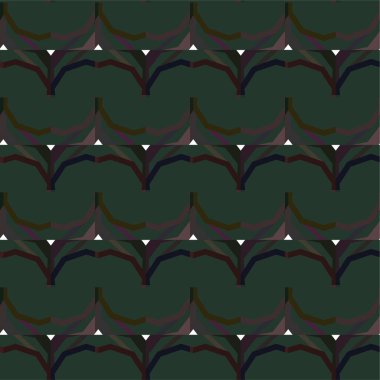 Geometrik soyut dikişsiz desen, vektör illüstrasyonu