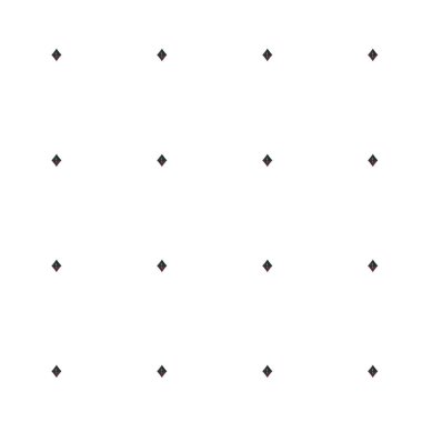 soyut geometrik dikişsiz desen, vektör illüstrasyonu 