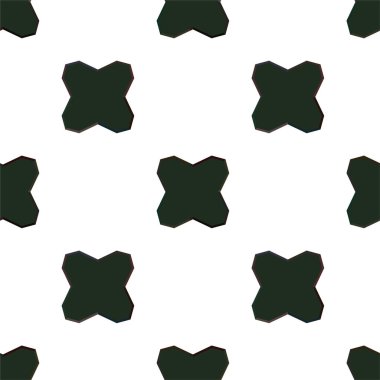 soyut geometrik dikişsiz desen, vektör illüstrasyonu