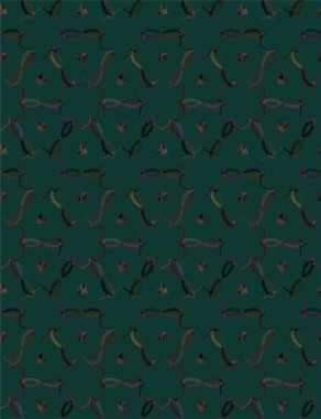 soyut geometrik dikişsiz desen, vektör illüstrasyonu 