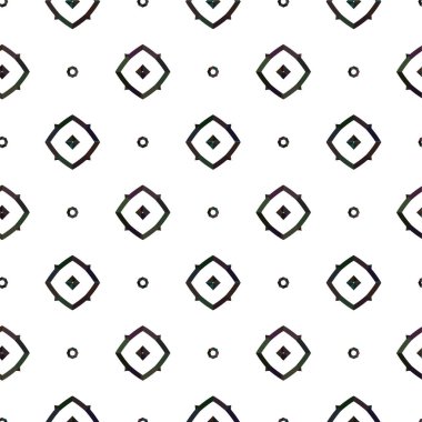 Basit renkli çiçekleri ve yeşil yaprakları olan güzel kompozisyon, vektör illüstrasyonu  