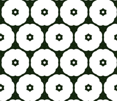 Geometrik soyut dikişsiz desen, vektör illüstrasyonu