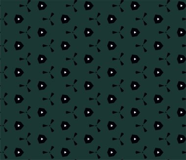 Geometrik soyut dikişsiz desen, vektör illüstrasyonu