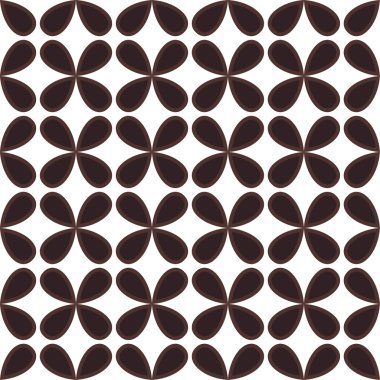 Geometrik soyut dikişsiz desen, vektör illüstrasyonu