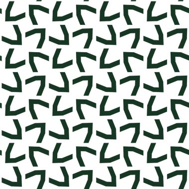 Geometrik soyut dikişsiz desen, vektör illüstrasyonu