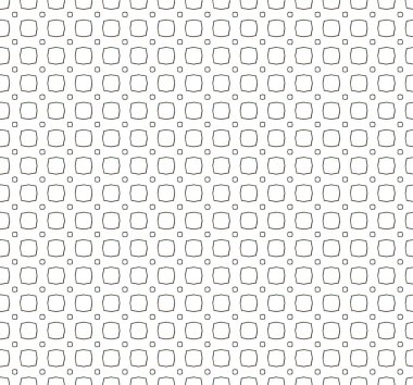 Geometrik soyut dikişsiz desen, vektör illüstrasyonu