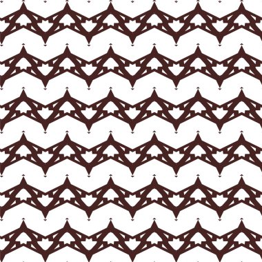 Geometrik soyut dikişsiz desen, vektör illüstrasyonu