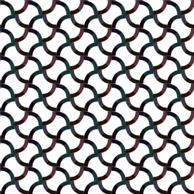 Geometrik soyut dikişsiz desen, vektör illüstrasyonu