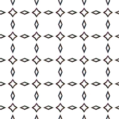 Geometrik soyut dikişsiz desen, vektör illüstrasyonu