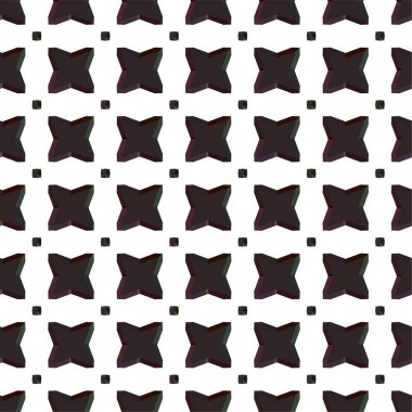 soyut geometrik dikişsiz desen, vektör illüstrasyonu