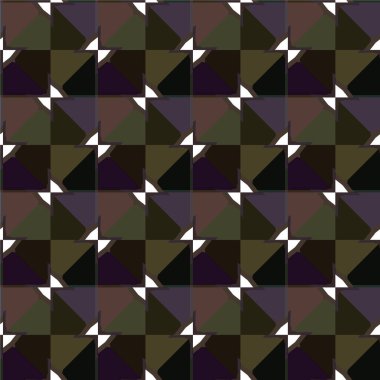 Geometrik soyut dikişsiz desen, vektör illüstrasyonu