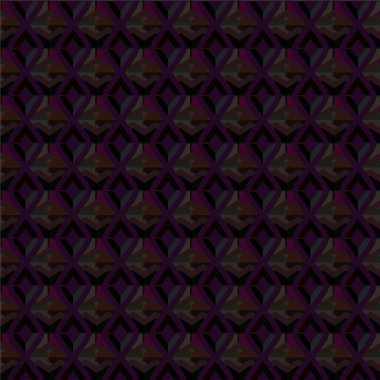 Geometrik soyut dikişsiz desen, vektör illüstrasyonu